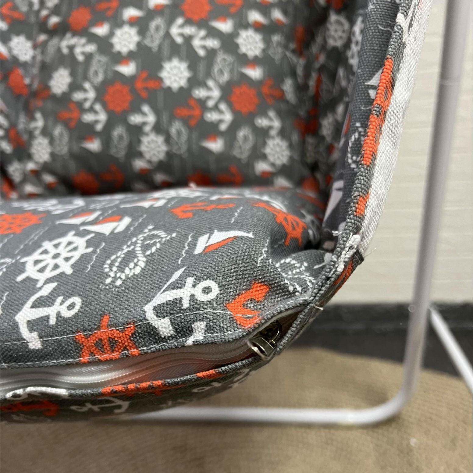 椅支不架吊吊室内棉347帆布吊床印花户外秋千锈钢支架篮露营室外