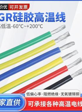 电机引出4线AGR07511.52.5.6PDH平方国标软耐高温高压硅胶线