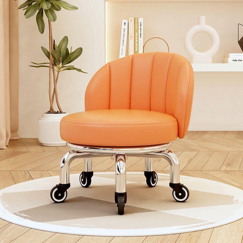 轮矮凳轮儿凳子靠背小板凳家用带娃滑小可移动童学步美缝圆凳9820