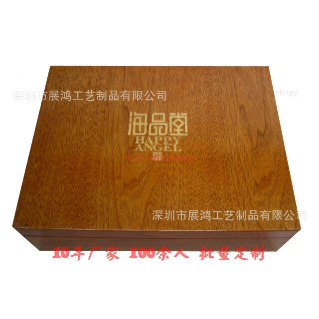 钢琴漆木制品生盒高档油漆木礼盒御用陈膏r555vv品盒厂家批量礼产