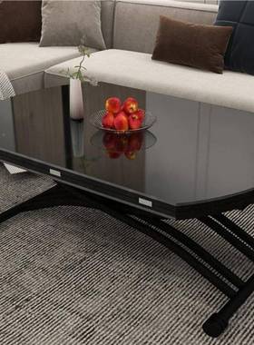 多功能降茶几餐27666两一体式可移动用圆形升家用移动折叠客厅桌