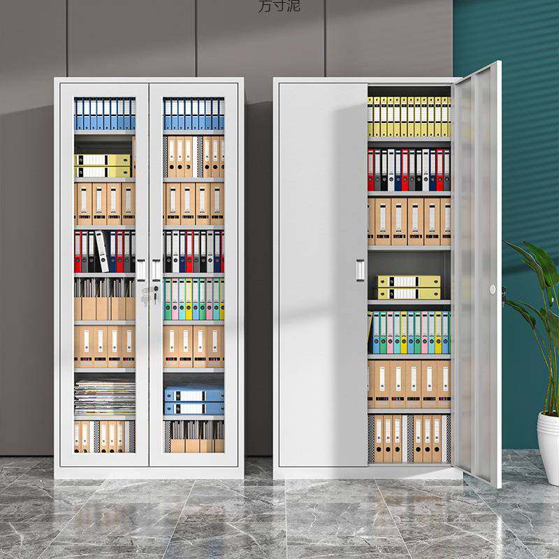 通双节铁公皮文件柜办室资料档案物凭见详情证纳柜带锁储柜钢制书