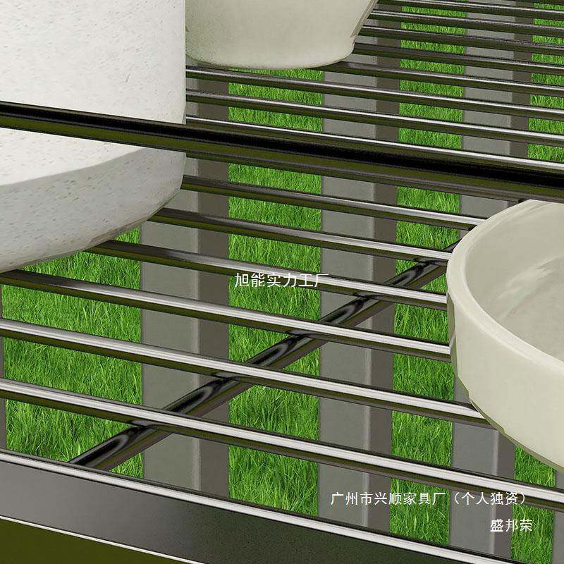 户外栏杆置物架架子室内阳台花架铁艺悬挂式窗台客厅城环护栏花盆