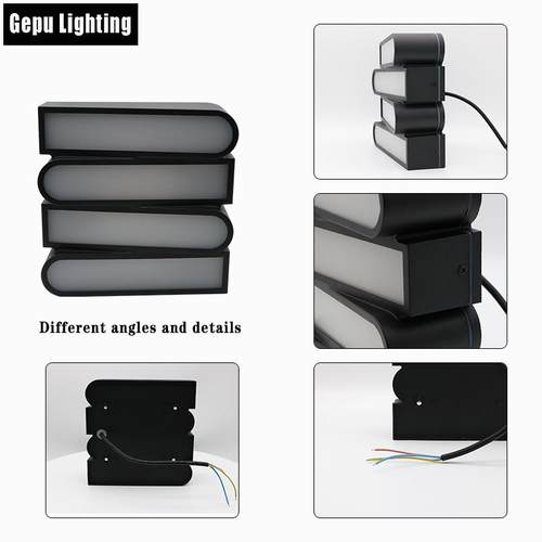 防户壁灯新款室外内室外水庭院外墙创意led18GP-B001W壁挂灯店酒