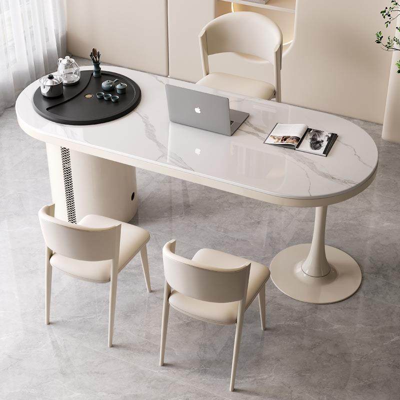 现代简约岩茶桌椅组板合型FWH奶油风桌办公室轻茶奢茶几泡茶小户,商业/办公家具,茶台/茶桌,淘宝优惠券,粉丝福利购,淘宝优惠卷