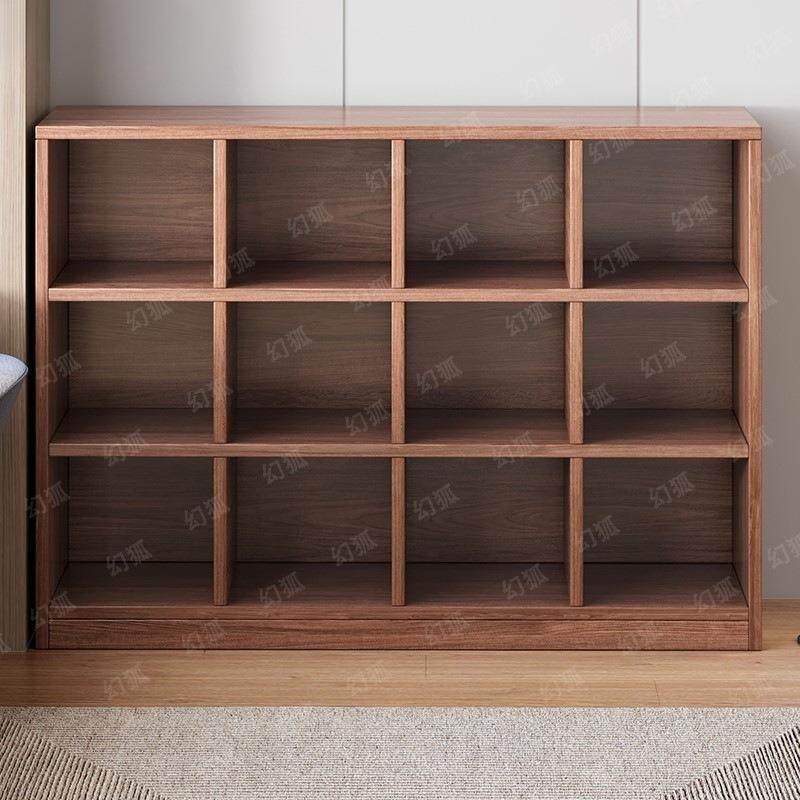 书柜储物柜客厅置由物架WCW小型收纳柜自组合格子落家地柜多层书架用,影音电器,DIY配件,淘宝优惠券,粉丝福利购,淘宝优惠卷