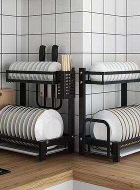 境家用打孔跨厨房用品fd-016收纳架多功能30不锈钢调料架厨4具置