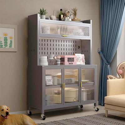 餐边厨房置柜物置架CRS家用杂物储物柜地多层物柜调味调落料橱柜