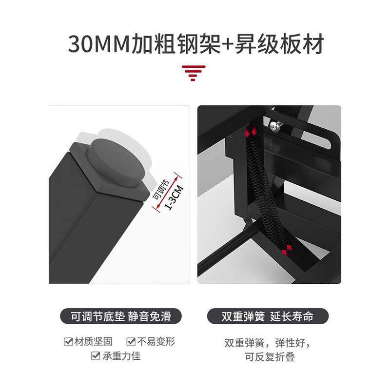 可折叠电脑桌家用办公桌卧室折桌出租屋子小型叠学书桌CBI习写桌