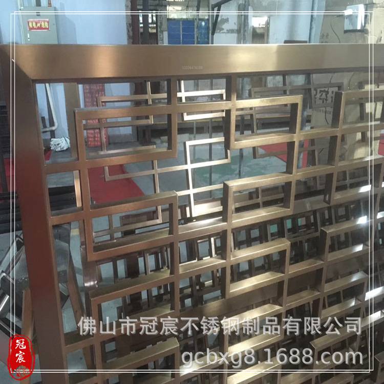 镂空花格隔断墙客厅玄关柜门酒店办公室屏风 水晶玻璃家用
