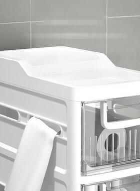 抽屉手式储塑料卫生间物夹缝明透房间浴室tZ6HnGFs厨房洗间落地日