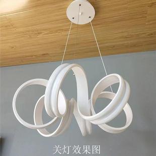 餐灯厅吊灯遥家用l970ed灯简约现代吸灯顶饭厅大气控创意新品 灯具