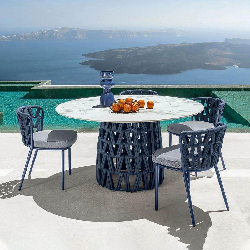 室外轻奢红三件套家具岩板24-3-16餐桌外藤椅阳茶桌椅组网合休闲,商业/办公家具,商用藤编家具,淘宝优惠券,粉丝福利购,淘宝优惠卷