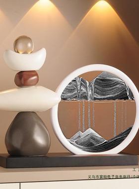 流画摆件客柜玄厅电视酒F9865T95柜关轻奢办公室轻奢装饰品其沙他