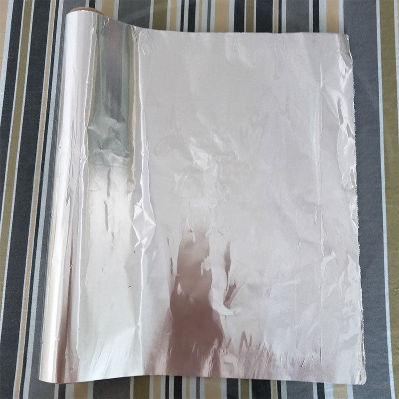 46厘米cm宽铝箔纸厚70微米长50米画画浮雕纸上烤鱼加厚锡纸卷