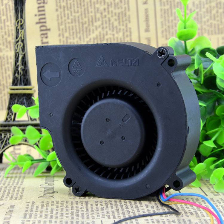 台达9厘米 汽车增压涡轮风扇 鼓风机 12V3.7 超劲爆风BCB1012UH