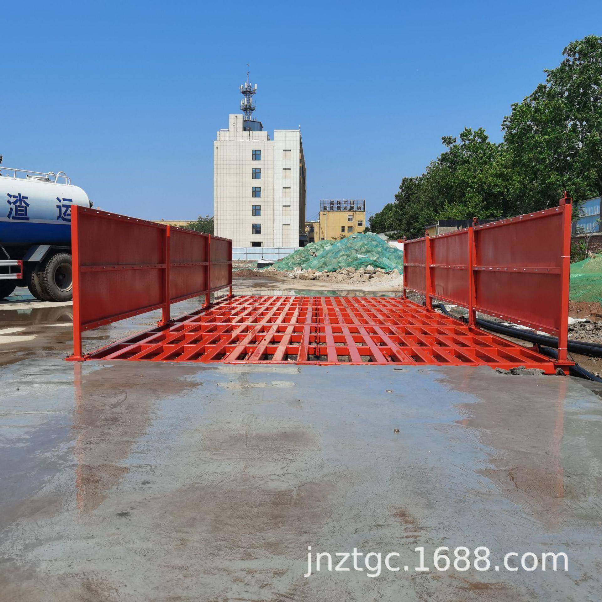 动全自洗轮机ZT202107洗简半自动工地冲平台洗车设备现建筑货工程