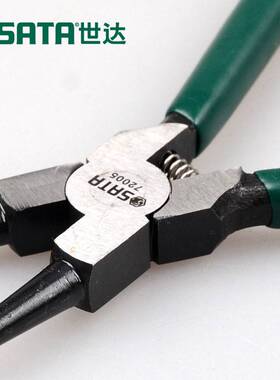 世达穴用直口曲口内卡簧7寸挡圈钳内外撑内直/内弯72004-72005