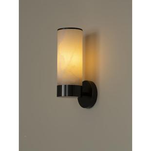 简现约极简中式 代民宿酒店卧书房玄关542客厅餐厅天然云石头床壁