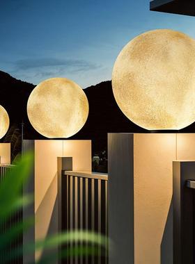 月能球灯户花外草坪灯太阳庭院吊灯民露台造景防RHA水园布置宿草