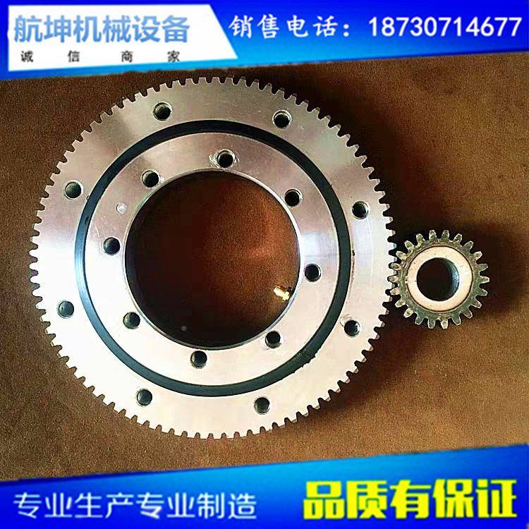 厂货家现料652机布转支撑转盘轴承回500外齿轮回转支承炮雾机轴承