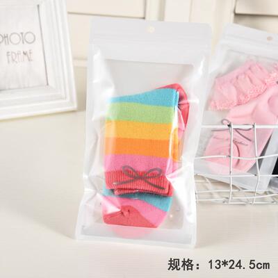 厂家直销pet儿童女士袜子包装袋手壳装袋塑料EFJ自封防机尘密包袋