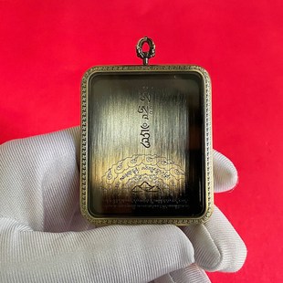 唐卡盒子嘎乌盒纯铜材质外壳立体浮雕做旧复古唐卡壳.子吊坠方形