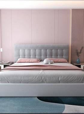 红新款床头靠垫背软包榻网米床靠靠大自粘靠IYE枕床罩榻床上垫无