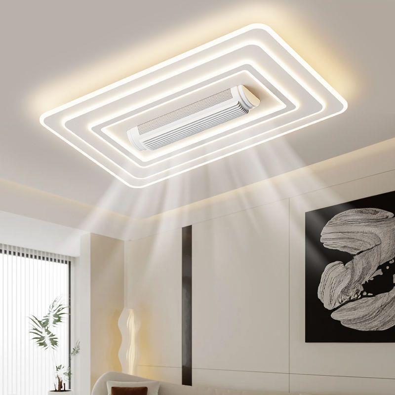 叶风扇灯2025款隐形风扇灯卧简约室灯无广无品牌/东新中山灯具套