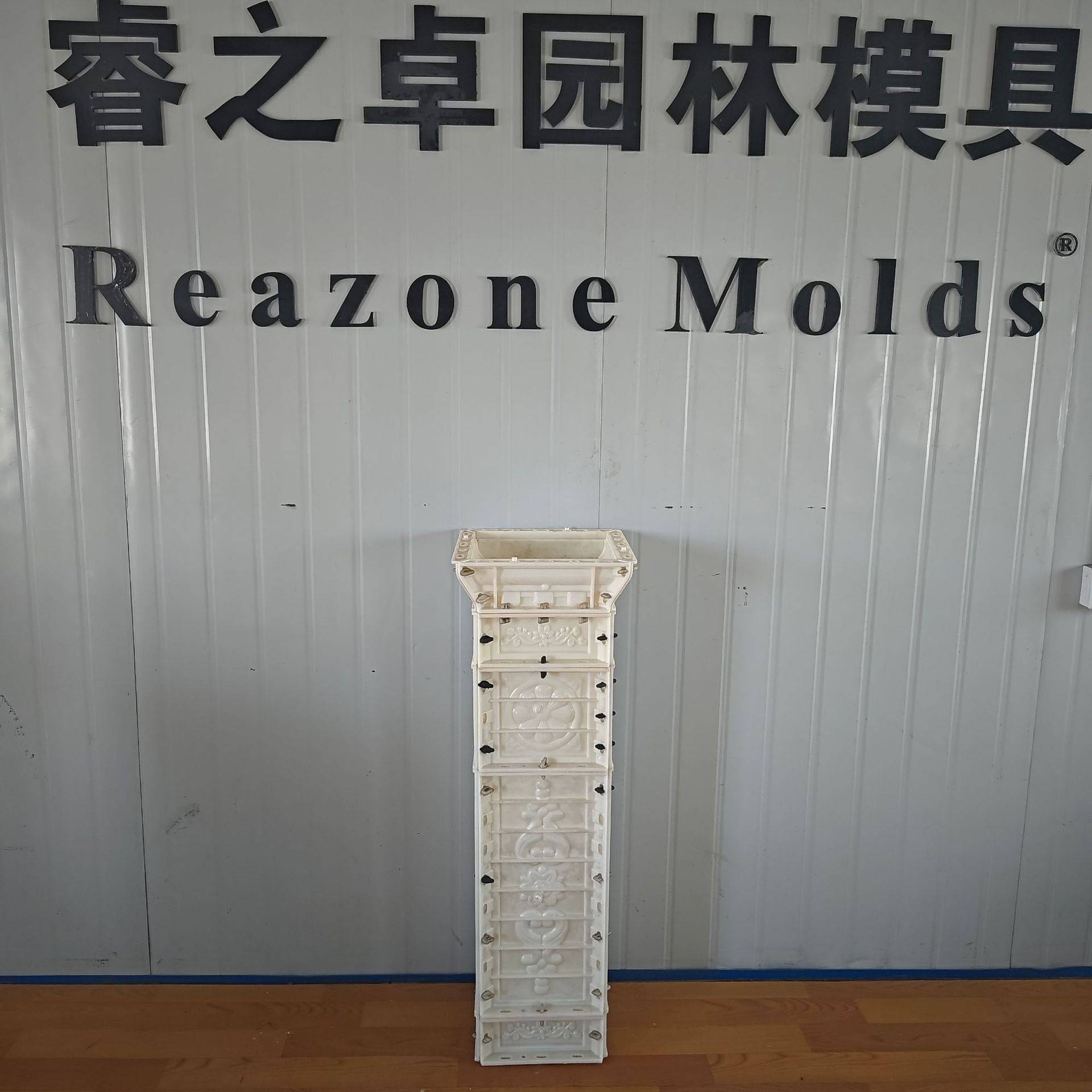 花瓶柱转角柱分隔柱欧式栏杆护栏扶手加厚通用直行转弯建筑模具