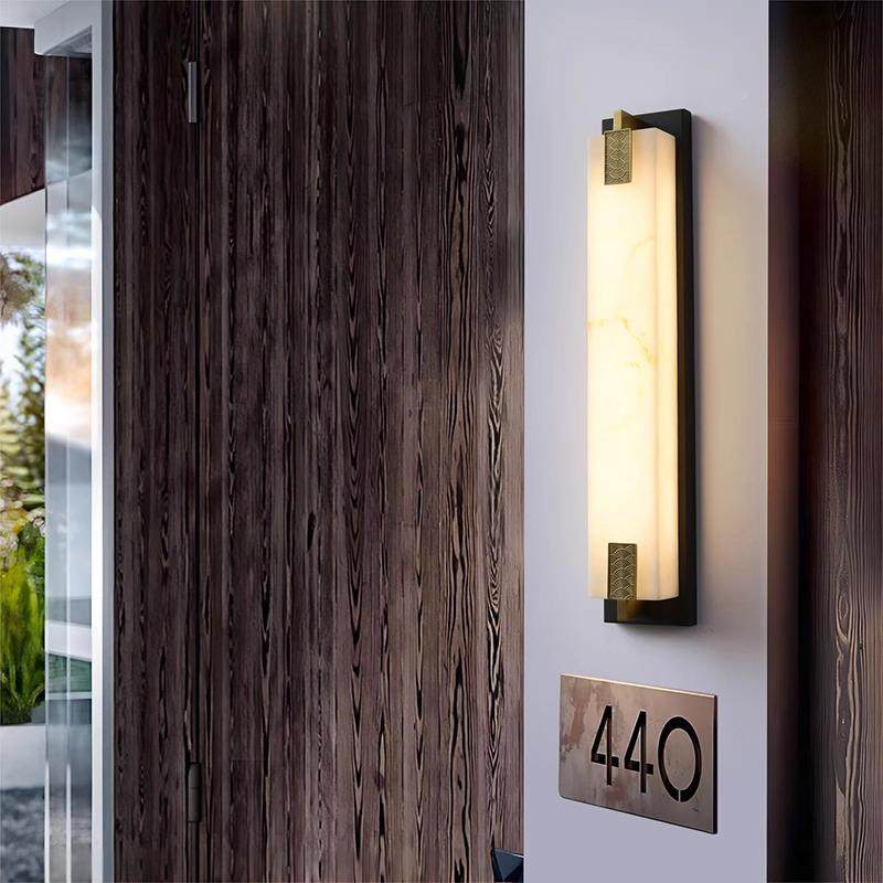 新式户外防TXJG005水壁灯不钢仿云石酒别墅门店前灯花园锈庭院灯,家装灯饰光源,户外壁灯,淘宝优惠券,粉丝福利购,淘宝优惠卷