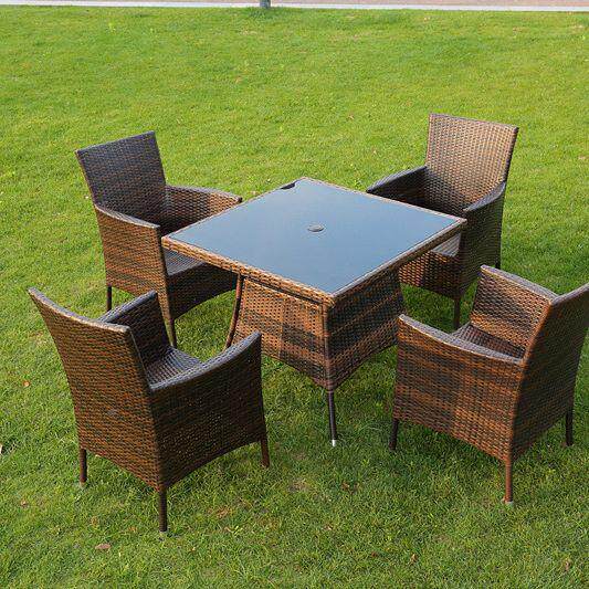 1外家具桌椅套件编藤椅子茶几酒简约庭院组合台阳休闲吧三户五件