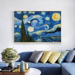 梵装 005画象派世界床名画客高厅印画酒店头画 饰画喷绘数字油JJS