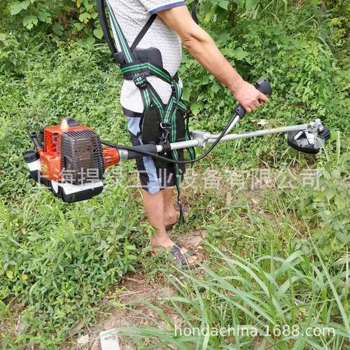 O450Y二冲程M打侧挂割草机草机汽OM4-50Y油家用除式草机草坪修剪