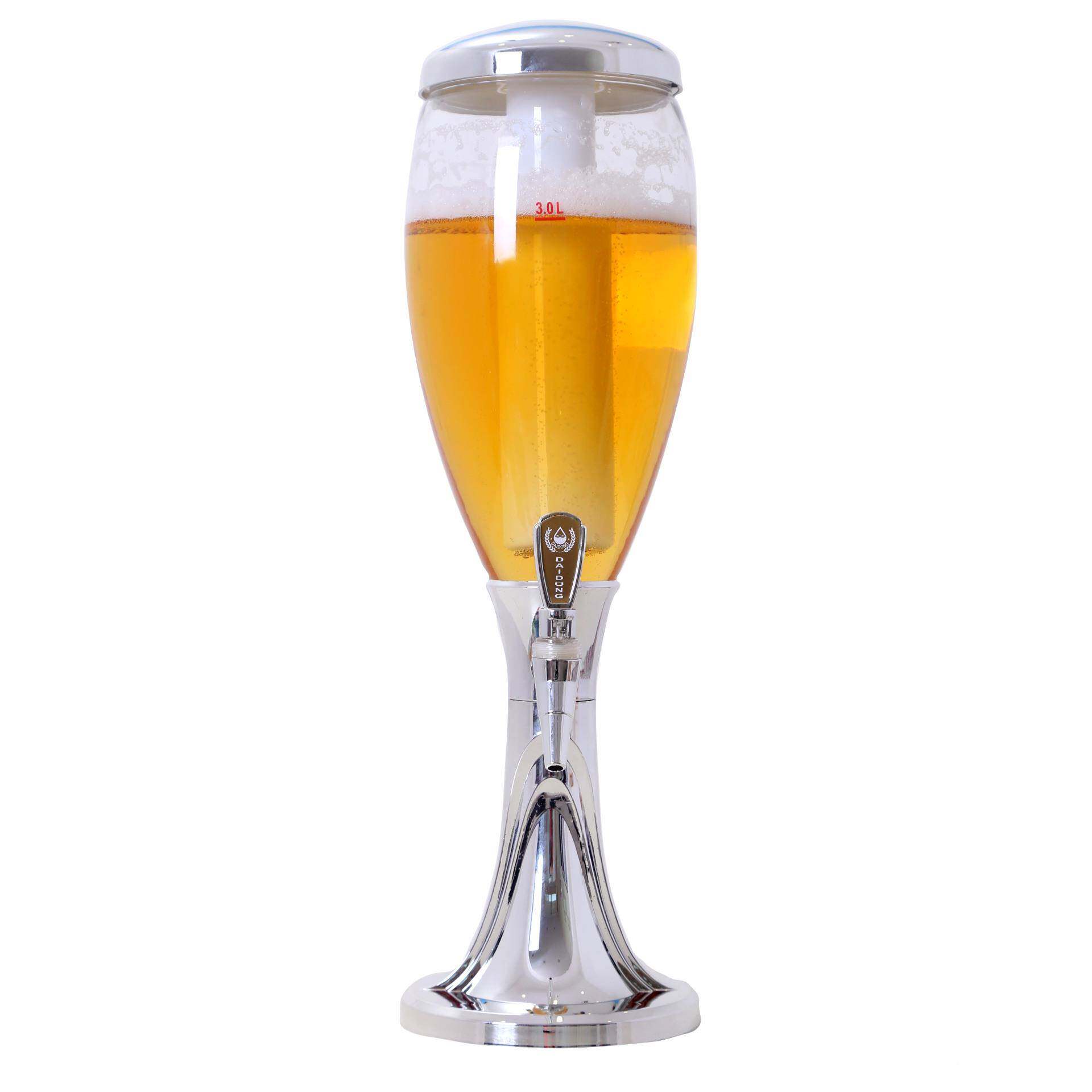 发光酒具啤酒塔啤扎发啤桶分酒酒器精酿P15P16啤酒桶网吧炮套装光