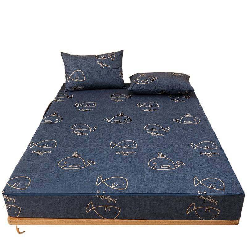 六面全包防水隔尿单件乳胶床套套床垫保护床罩防尘防滑2024四件套