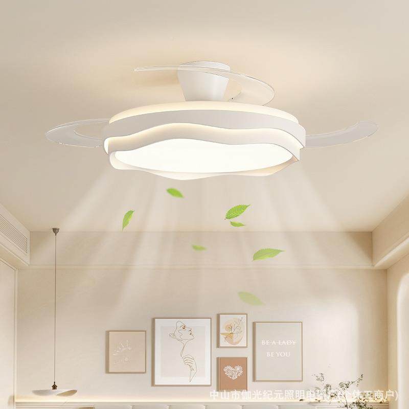 5隐形风扇室灯卧吸顶灯202年款简约现代静57音电扇一体新餐厅吊扇,家装灯饰光源,风扇灯,淘宝优惠券,粉丝福利购,淘宝优惠卷