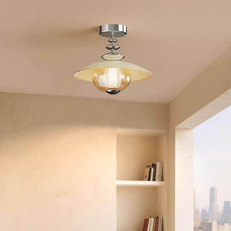 949式中古风走廊过道厅灯设计法师款创意飘窗玄关门入户灯圆形吸,家装灯饰光源,客厅吸顶灯,淘宝优惠券,粉丝福利购,淘宝优惠卷