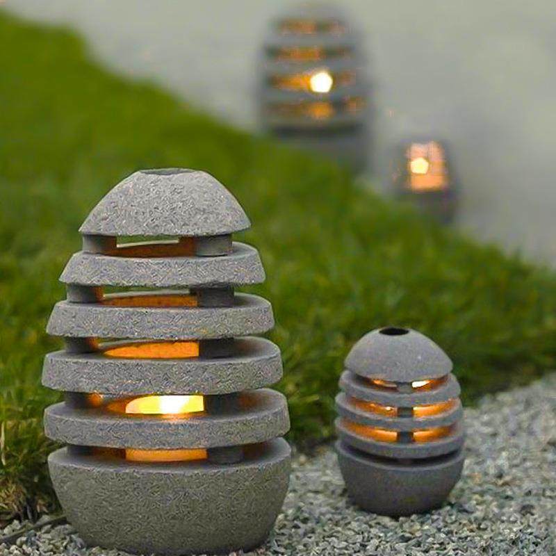 JL020跨仿真发光石头草灯日式户外别墅庭院灯境坪园林景装观饰氛,家装灯饰光源,草坪灯,淘宝优惠券,粉丝福利购,淘宝优惠卷