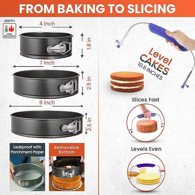 裱亚XD00700P马逊7蛋0具0件套烘焙工大全糕转台套装蛋糕花用品工