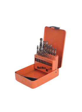 工具19件套直柄花42953钴含高速钢麻钻组套S133022