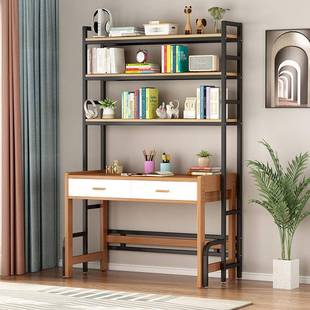 创意跨桌子架落地简易上桌面置物三层放儿架落地三层童学习桌桌书