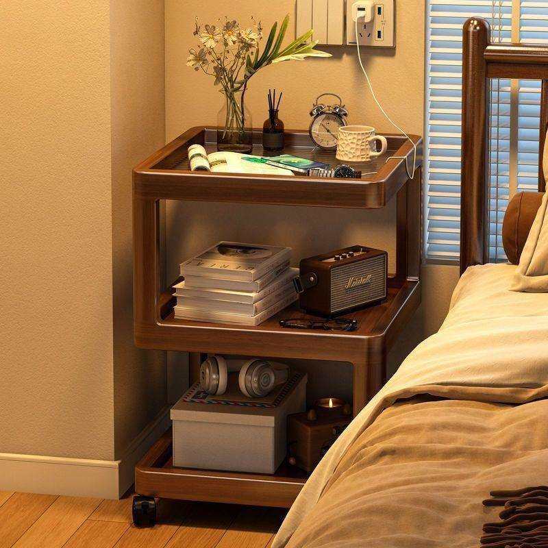 创意床头柜卧室多功能床边可移动床头置物架北欧风客厅沙发侧边z,鲜花速递/花卉仿真/绿植园艺,割草机/草坪机,淘宝优惠券,粉丝福利购,淘宝优惠卷