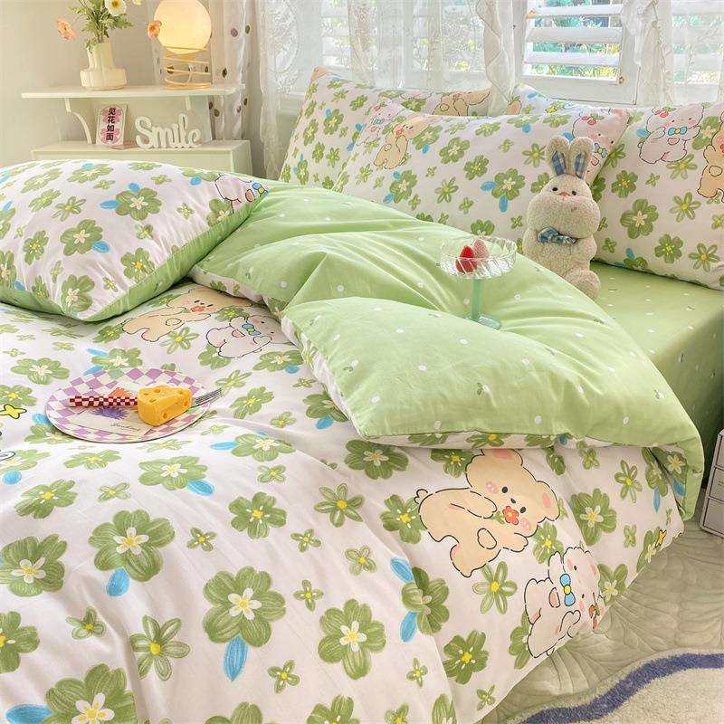 60支纯棉四件套全棉宿舍小清新三件套秋冬加厚被套床单床笠床上用,鲜花速递/花卉仿真/绿植园艺,割草机/草坪机,淘宝优惠券,粉丝福利购,淘宝优惠卷
