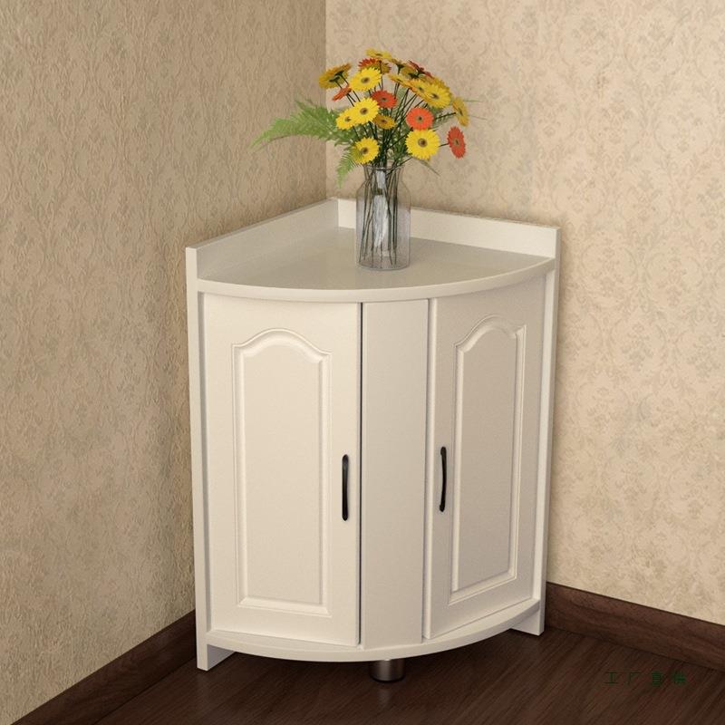 角柜转角柜小尺寸矮三角柜客厅角落三角形储物柜拐角墙角柜置物架