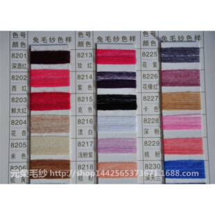 安哥20%大粗兔毛1拉6支兔毛纱1纺织生产机织/材料毛PWB纺纱线