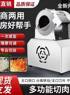 电动土豆切丝机刨机器薯全自商用多功动能萝卜黄PGH瓜丝红切菜切