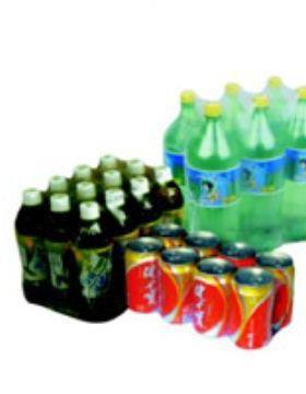 塑料瓶包装机全自动生TS产套线配包机矿泉水饮料塑封膜包膜机