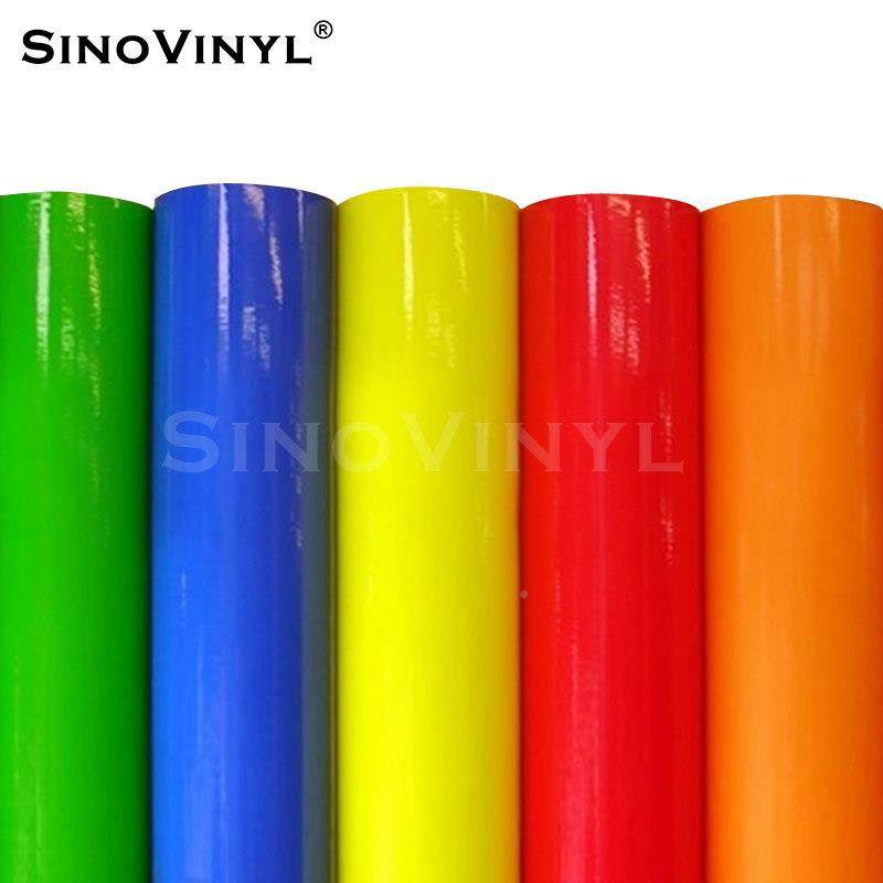 欣彩浪花荧光膜即时车1*30米贴汽车拉身装饰广告刻字膜自粘色不干