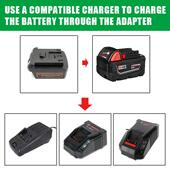 米M沃奇1M818V锂电电池转为博IBS世BAT系列18V848锂池工具转换器